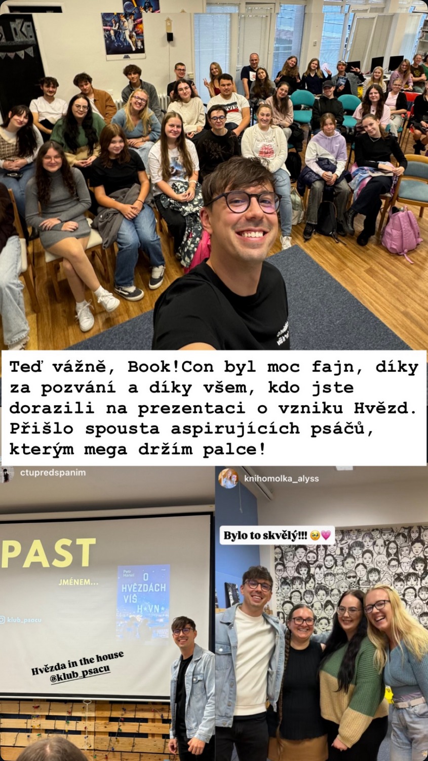 Petr Hanel, autor knihy O hvězdách víš hovno