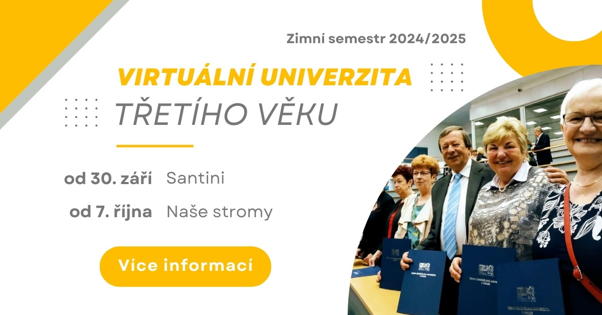 Témata přednášek Virtuální univerzity 3. věku