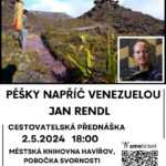 Pozvánka na cestovatelskou přednášku Pěšky napříč Venezuelou