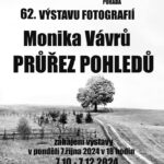 Pozvánka na výstavu Monika Vávrů: Průřez pohledů