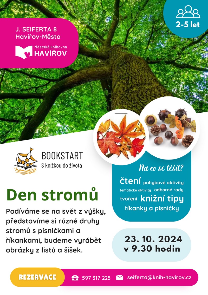 Pozvánka na Bookstart: Den stromů