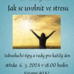 Pozvánka na přednášku Jak se uvolnit ve stresu