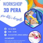 Pozvánka na Workshop s 3D pery
