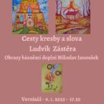 Pozvánka na výstavu Cesty kresby a slova