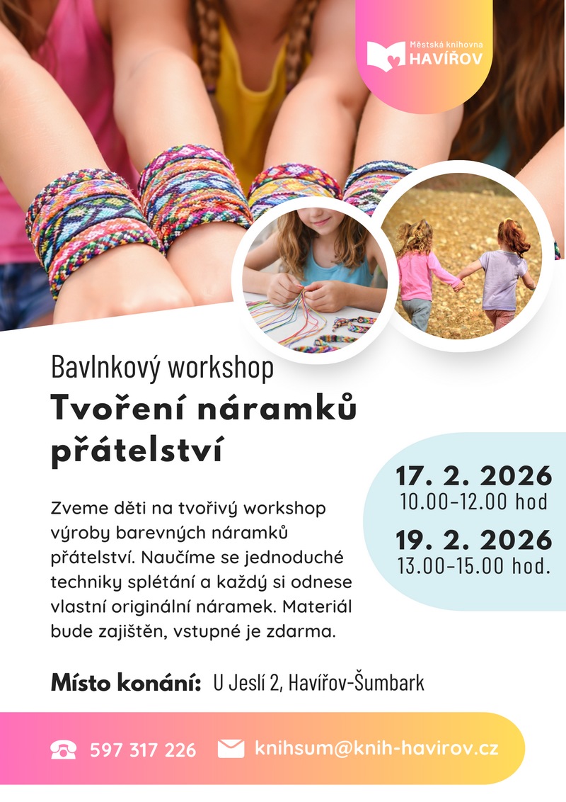 Pozvánka na Bavlnkový workshop