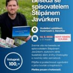 Pozvánka na besedu se Štěpánem Javůrkem