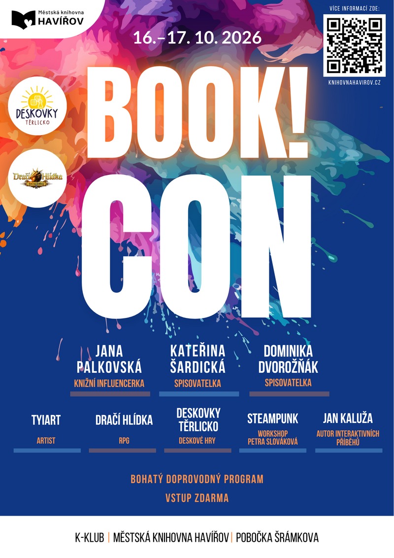 Pozvánka na Book!Con 2026