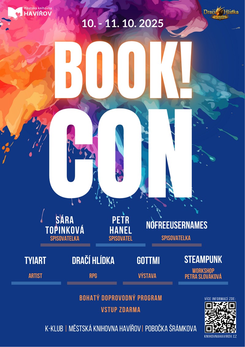 Pozvánka na Book!Con 2025