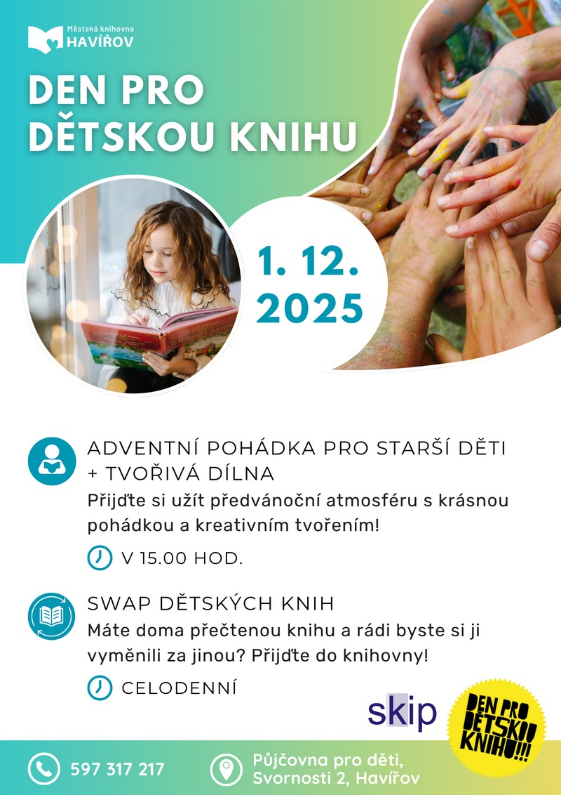 Pozvánka na Den pro dětskou knihu