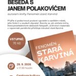 Pozvánka na besedu Pozvánka na besedu Fenomén Stará Karviná