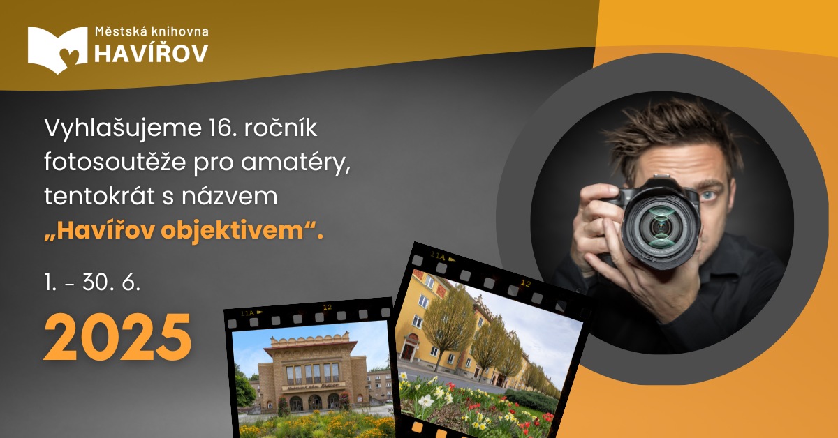 Banner k fotosoutěži Havířov objektivem