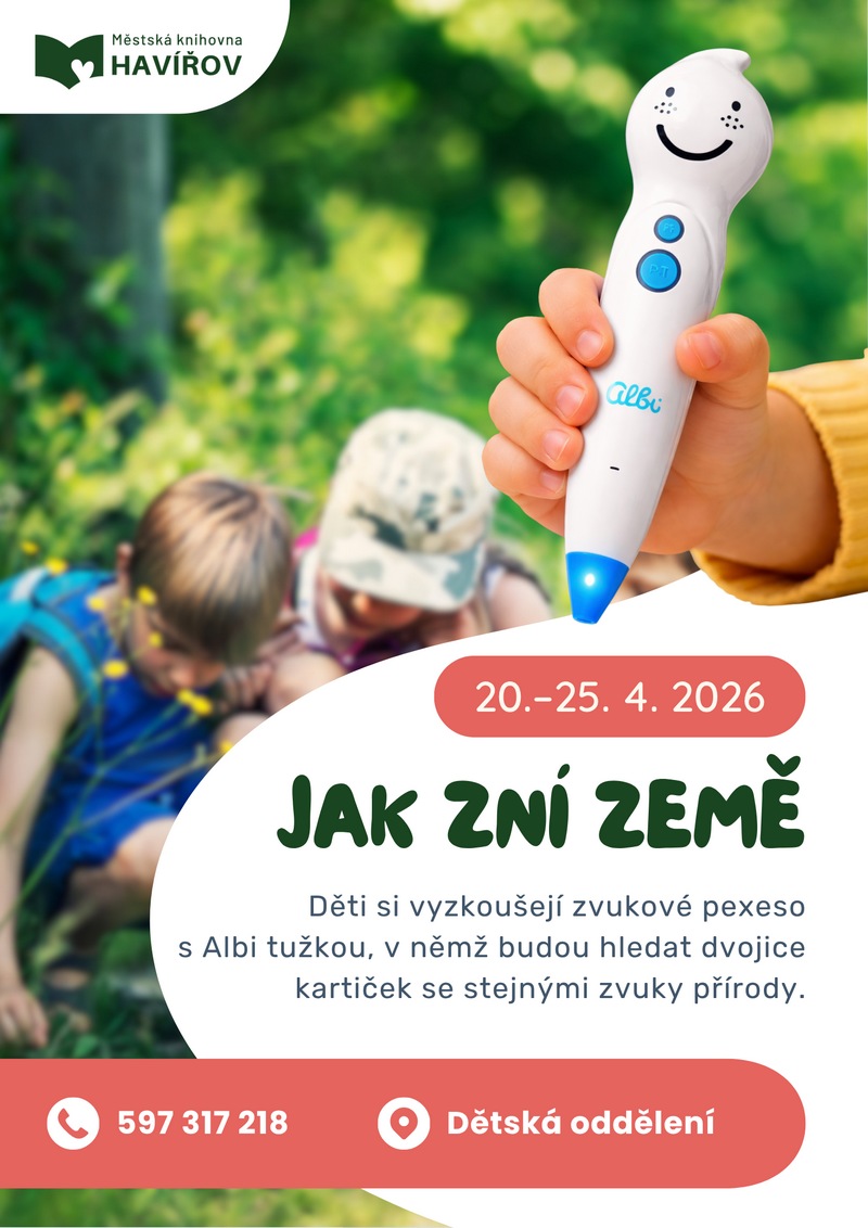 Pozvánka ke hře Jak zní Země