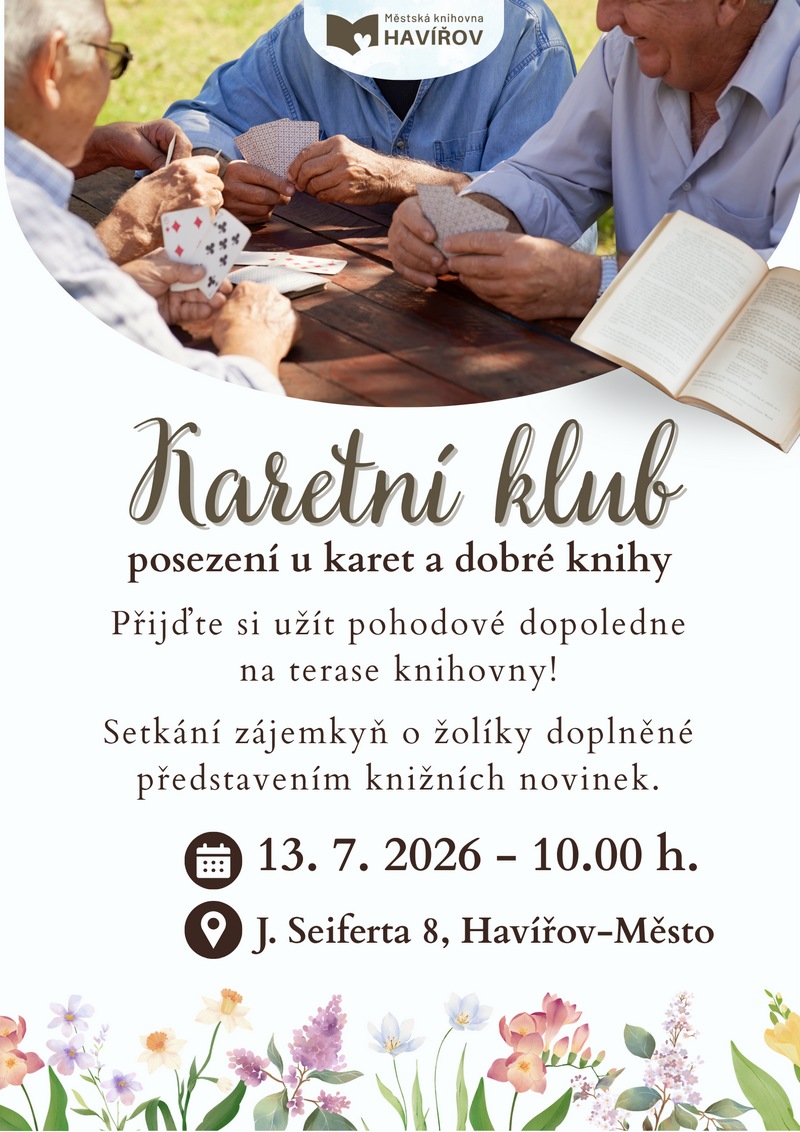 Pozvánka na Karetní klub