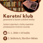 Pozvánka k Posezení u karet a dobré knihy