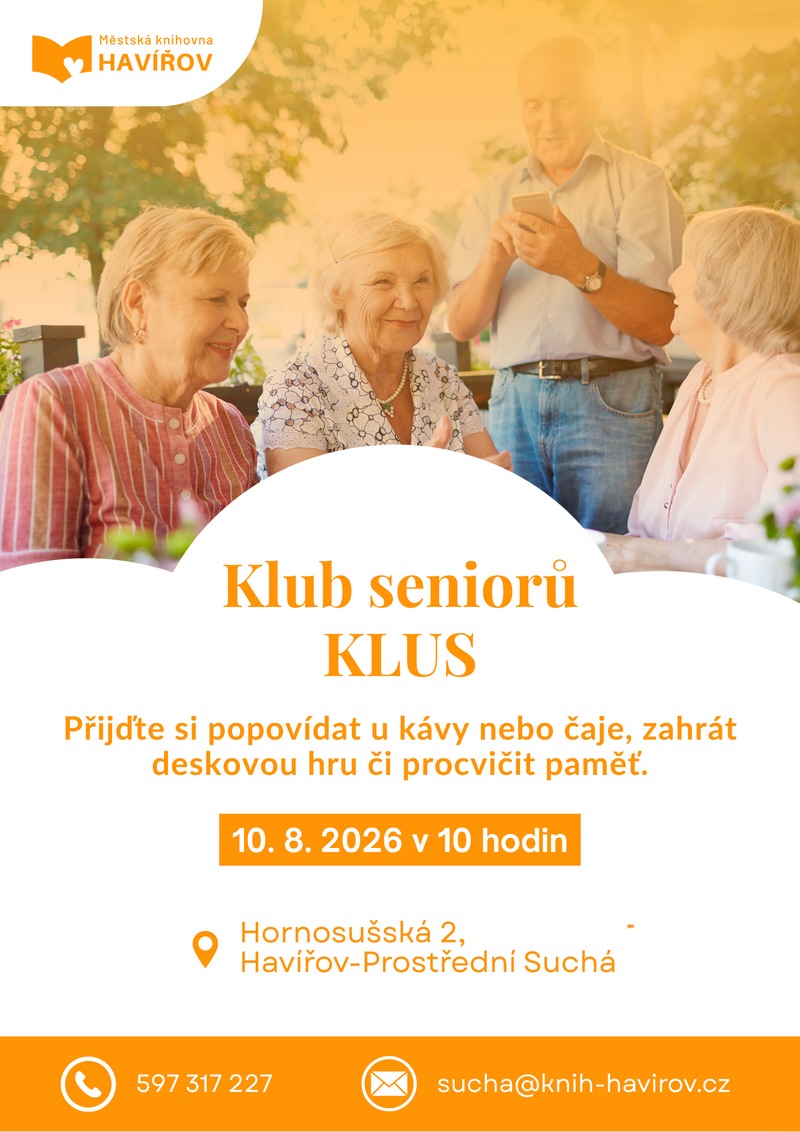 Pozvánka na Klub seniorů