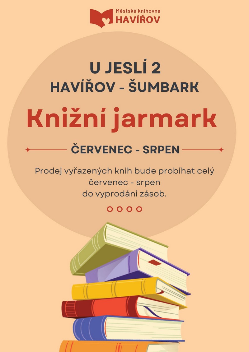 Pozvánka na Knižní jarmark U Jeslí