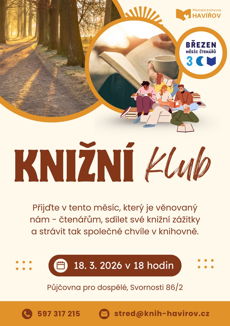 Pozvánka na Knižní klub