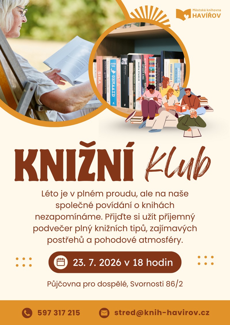 Pozvánka na Knižní klub