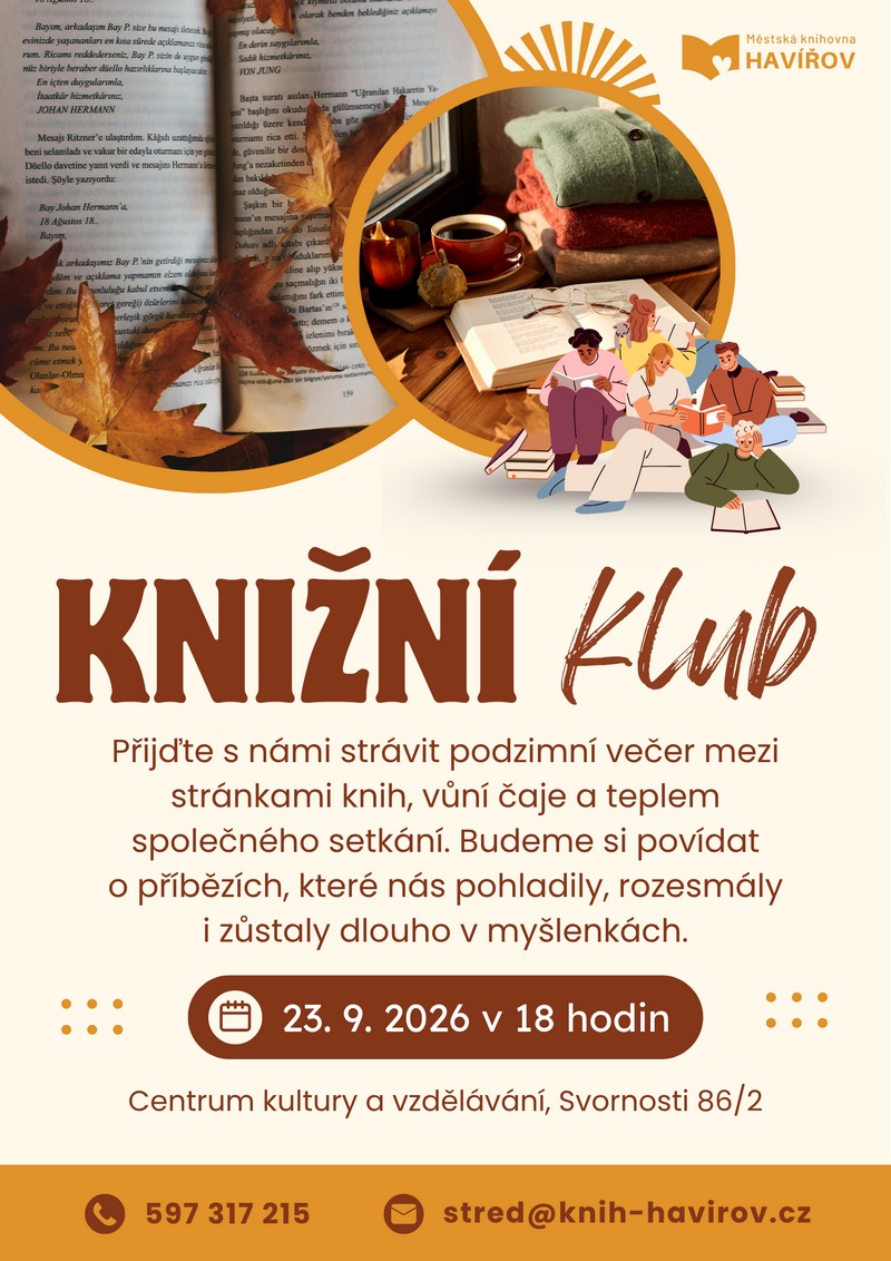 Pozvánka na Knižní klub