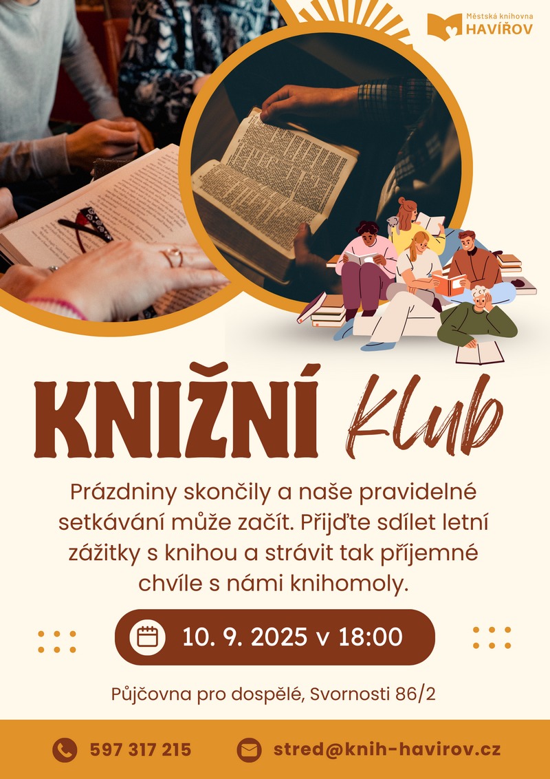 Pozvánka na Knižní klub