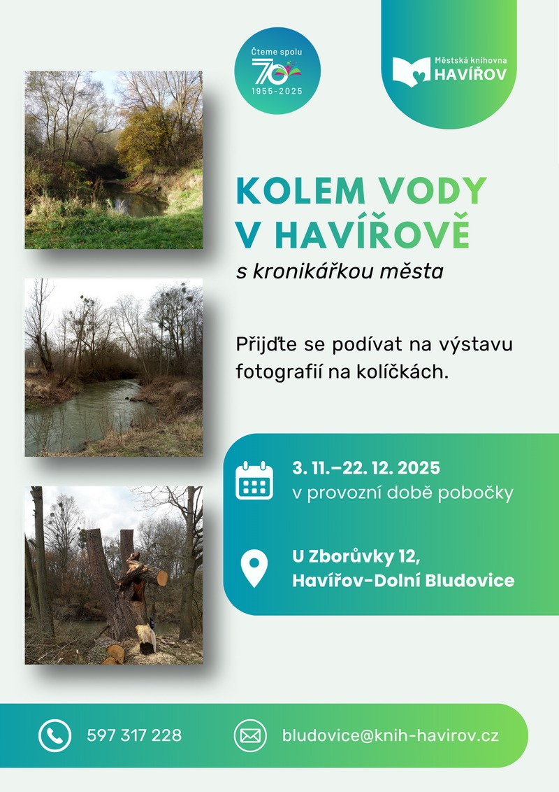 Pozvánka na výstavu Kolem vody v Havířově