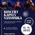 Pozvánka na Koncert kapely Šansonika