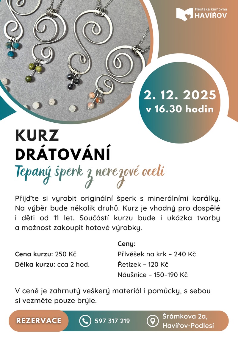 Pozvánka na Kurz drátování