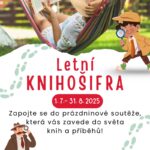 Plakát k soutěži Letní knihošifra