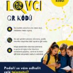 Plakát k soutěži Lovci QR kódů