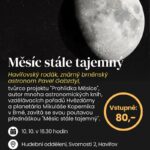 Pozvánka na besedu Měsíc stále tajemný