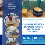 Pozvánka na workshop Monča - Originální svíčky