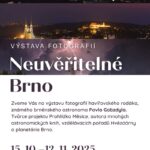 Pozvánka na výstavu Pavla Gabzdyla - Neuvěřitelné Brno