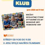 Pozvánka na Prázdninový klub