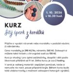 Pozvánka na kurz šitého šperku