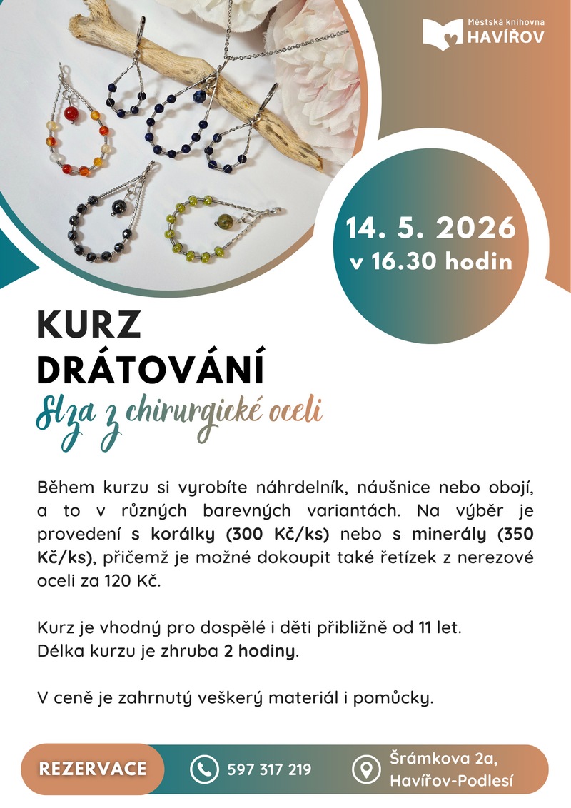 Pozvánka na kurz drátování