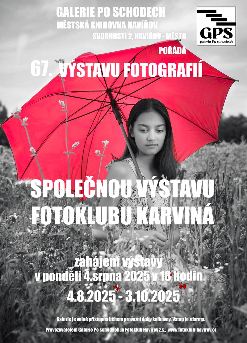 Pozvánka na Společnou výstavu Fotoklubu Karviná