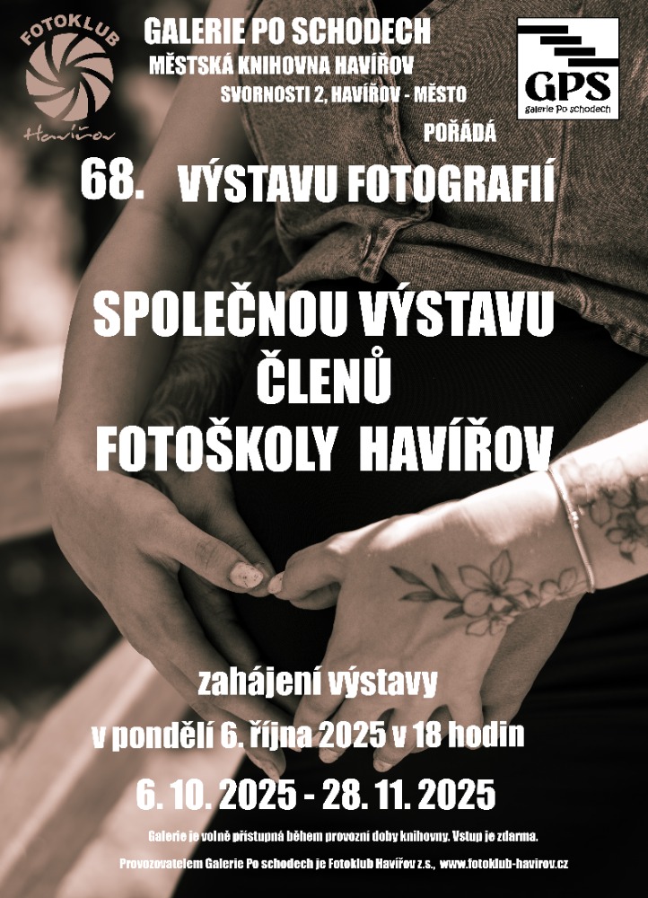 Pozvánka na společnou výstavu členů Fotoškoly Havířov