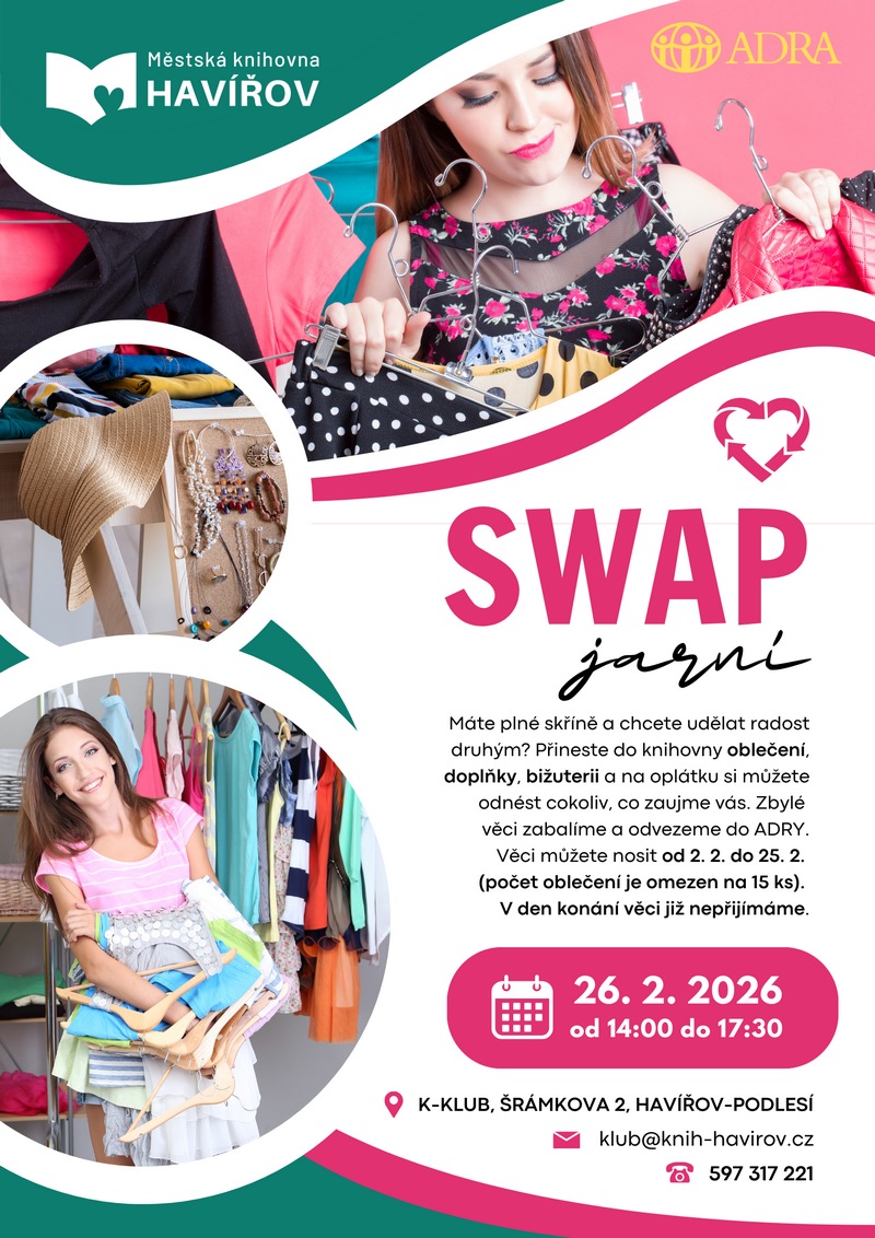 Pozvánka na Jarní SWAP