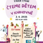 Pozvánka na akci Týden čtení - Čteme dětem v knihovně