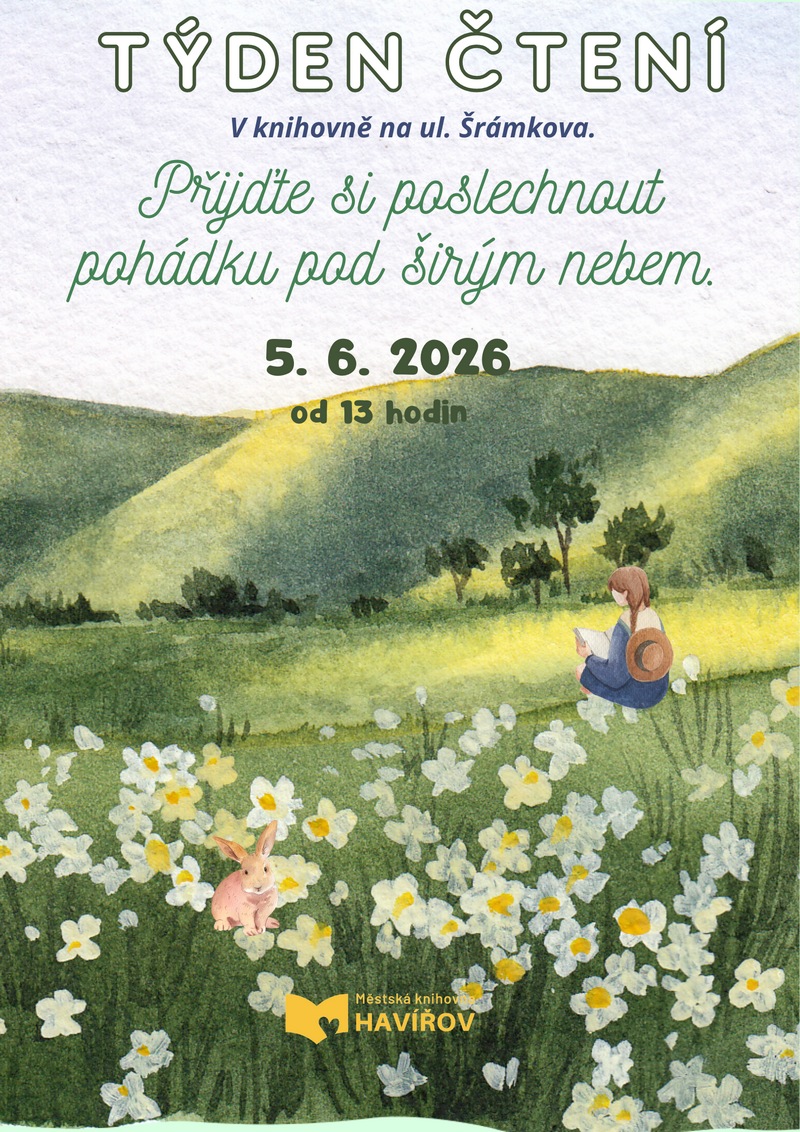 Pozvánka na Týden čtení - Pohádka pod širým nebem