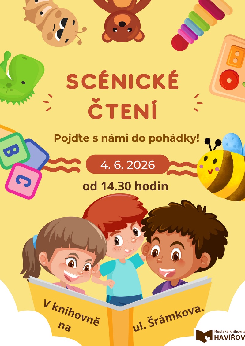 Pozvánka na Týden čtení - Scénické čtení