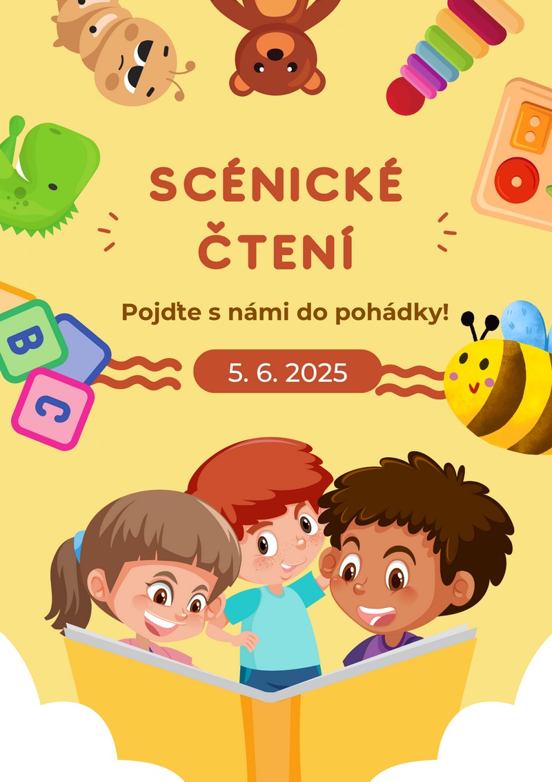 Pozvánka na akci Týden čtení - Scénické čtení
