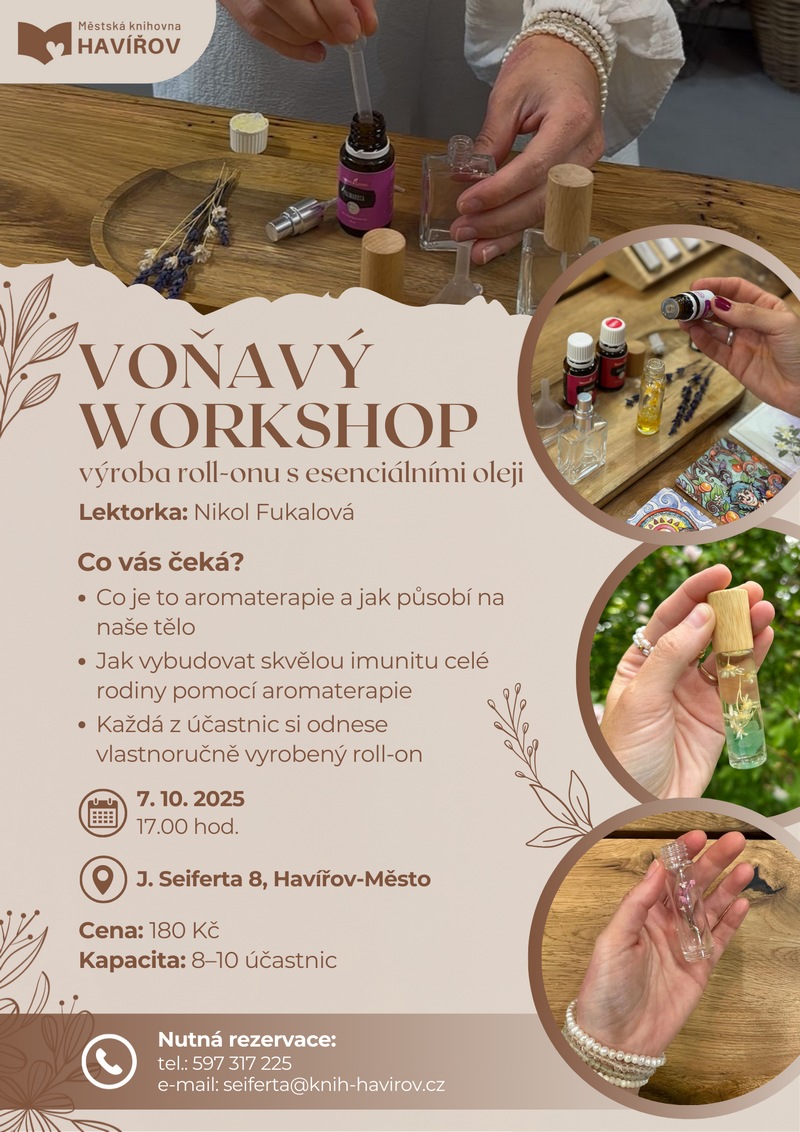 Pozvánka na Voňavý workshop