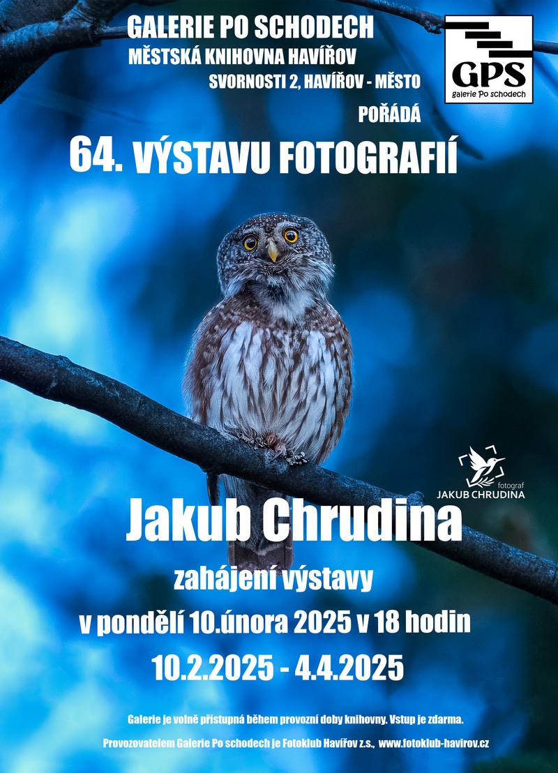 Pozvánka na výstavu Jakuba Chrudiny