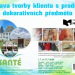 Pozvánka na výstavu klientů Santé
