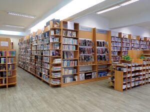 Celkový pohled do půjčovny