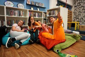 Každoročně se v K-klubu koná přespávačka pro mládež starší 12 let