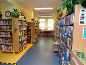 Celkový pohled do půjčovny