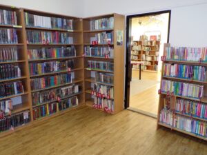 Oddělení beletrie pro starší děti a mládež