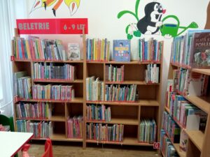 Oddělení beletrie pro mladší děti